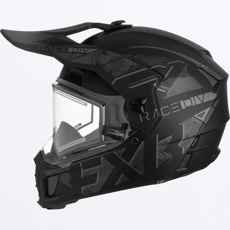 Chargez l'image dans la visionneuse de la galerie, ClutchXEvo_Helmet_StealthBlack_230670-_1200_left

