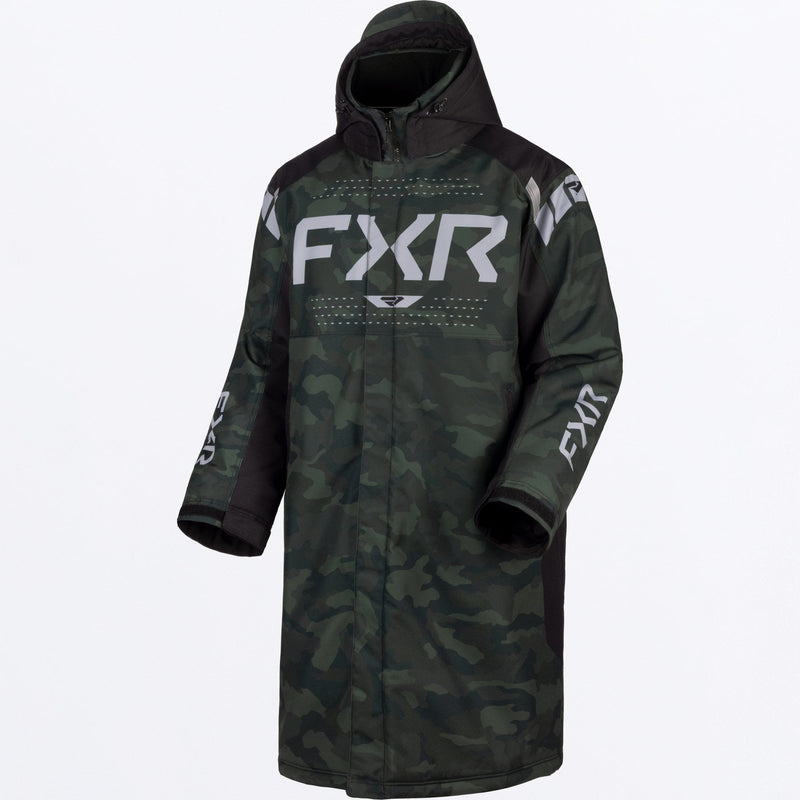 Chargez l'image dans la visionneuse de la galerie, MWarm-Up_Coat_ArmyCamoTitanium_SKU_260033-_7609_Front
