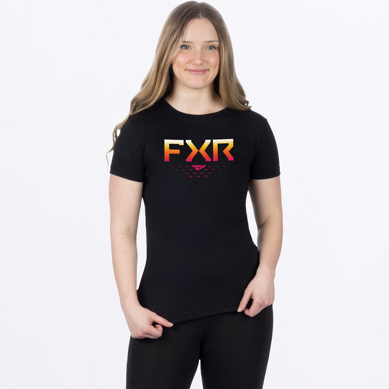 Chargez l'image dans la visionneuse de la galerie, HeliumPrem_TShirt_W_BlackSunrise_241414-_1035_Front

