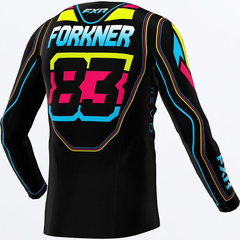 Chargez l'image dans la visionneuse de la galerie, CustomRevoVelocityMX_Jersey_Rave_SKU_263346-_4065_Extra
