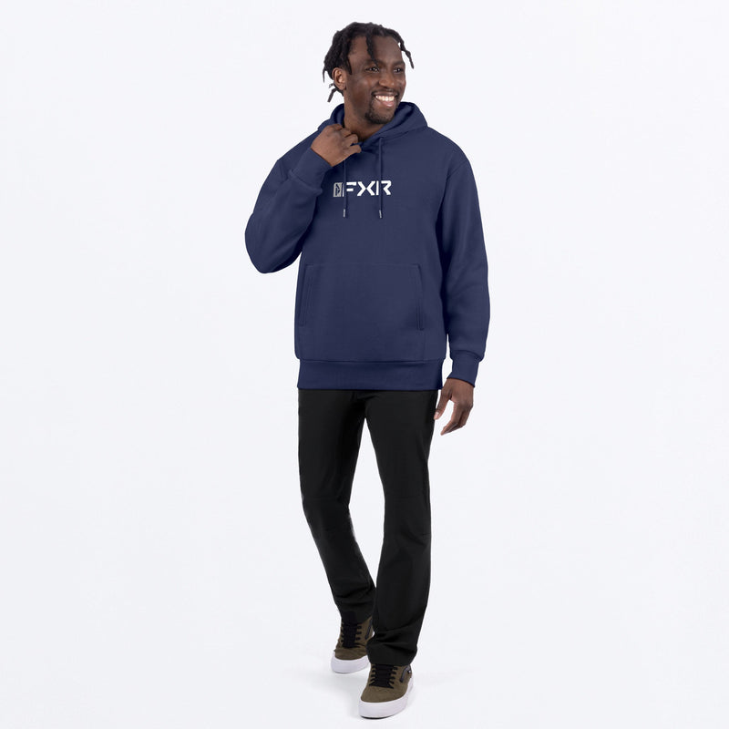 Chargez l'image dans la visionneuse de la galerie, MMiteredCottonPO_Hoodie_MidnightGrey_SKU_271166-_4705_Extra1
