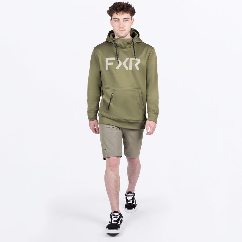 Chargez l'image dans la visionneuse de la galerie, HydrogenTech_PO_Hoodie_M_MossStone_252038-_7917_fullbody
