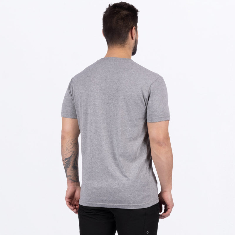 Chargez l'image dans la visionneuse de la galerie, Emblem_Prem_Shirt_M_GreyHeatherReflex_251311_0740_back
