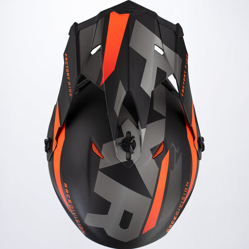 Chargez l'image dans la visionneuse de la galerie, Blade_Force_Helmet_BlackCharOrange_200605-_1030_Top
