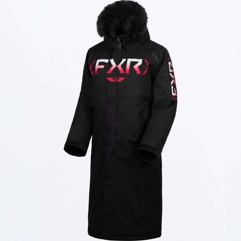 Chargez l'image dans la visionneuse de la galerie, WarmUp_Coat_RazzBlack_250230-_2810_front
