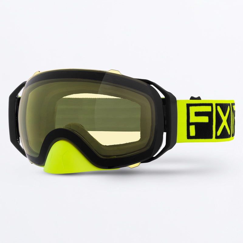 Chargez l'image dans la visionneuse de la galerie, RideXSpherical_Goggle_BlackHiVis_SKU_223107-_1065_Front

