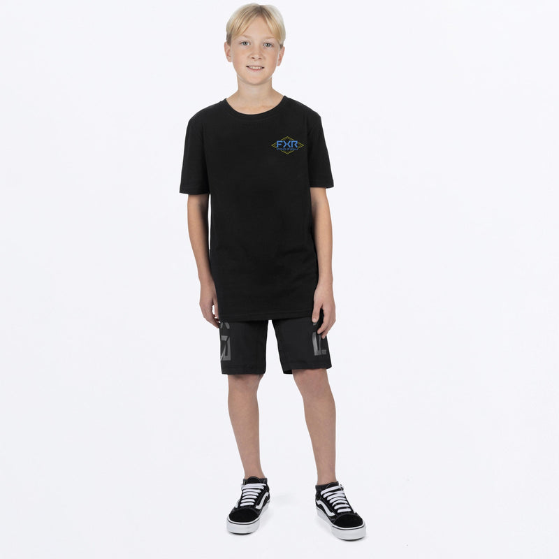 Chargez l'image dans la visionneuse de la galerie, Trophy_PremiumTShirt_Y_BlackBlue_242286-_1040_frontFULL
