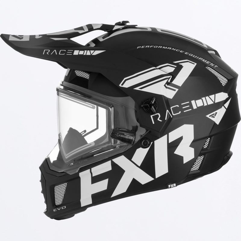Chargez l'image dans la visionneuse de la galerie, ClutchXEvo_Helmet_White_230670-_0100_left
