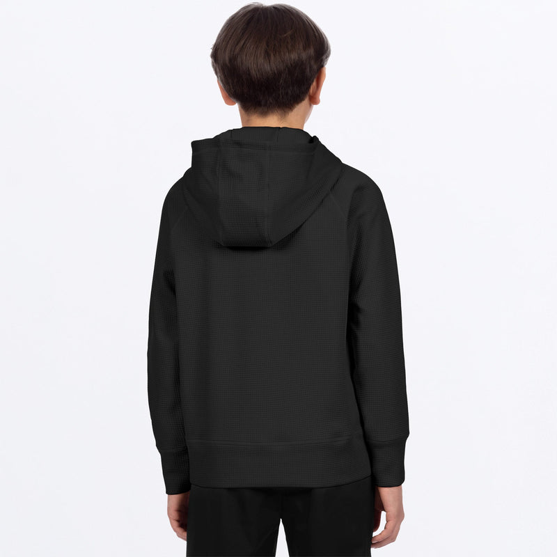 Chargez l'image dans la visionneuse de la galerie, YthPilotUPFPO_Hoodie_BlackWhite_SKU_262210-_1001_Extra
