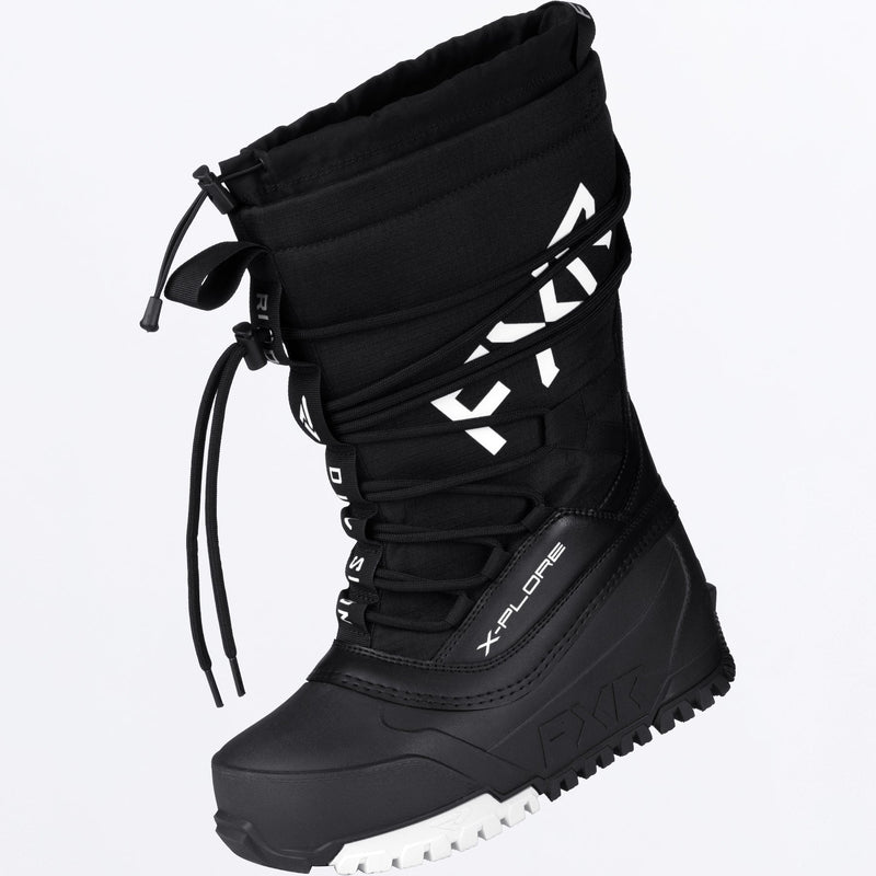 Chargez l'image dans la visionneuse de la galerie, X-PloreShort_Boot_BlackWhite_SKU_270730-_1001_Front
