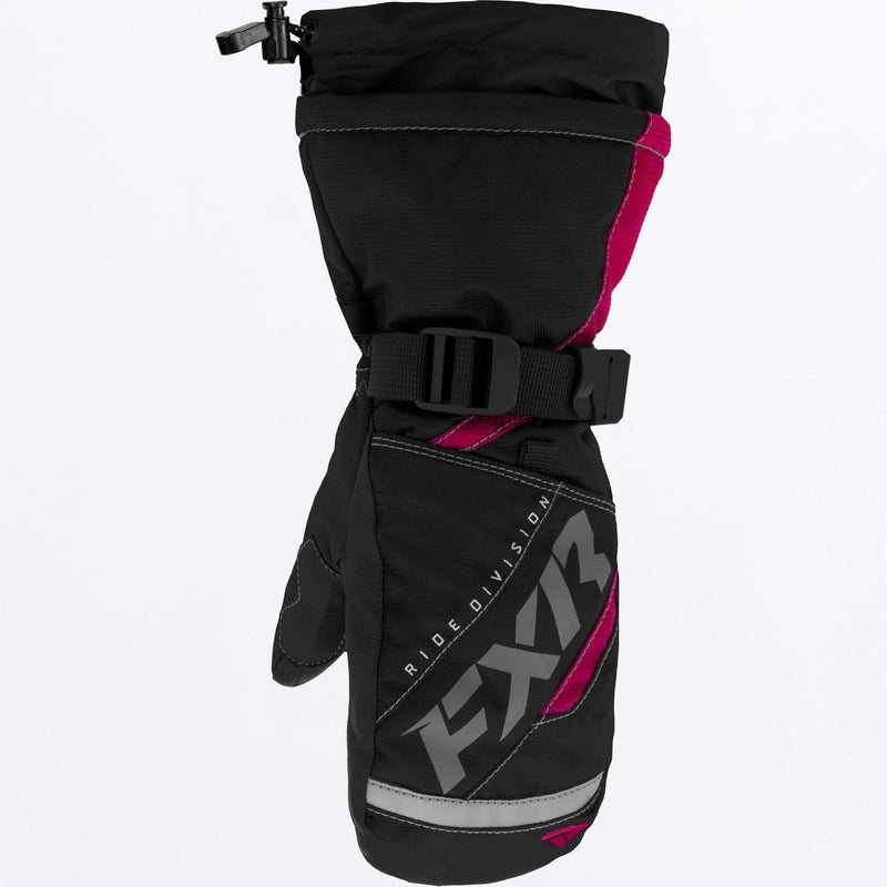 Chargez l'image dans la visionneuse de la galerie, YouthHelixRace_Mitt_BlackFuchsia_SKU_230808-_1090_Front

