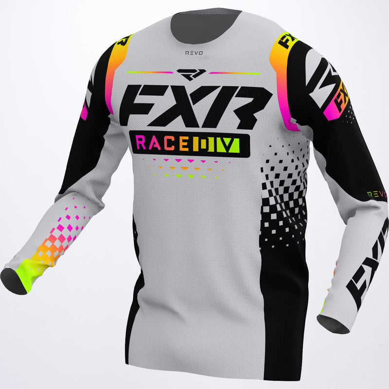 Chargez l'image dans la visionneuse de la galerie, RevoMX_Jersey_GreySherbert_223305-_0574_front
