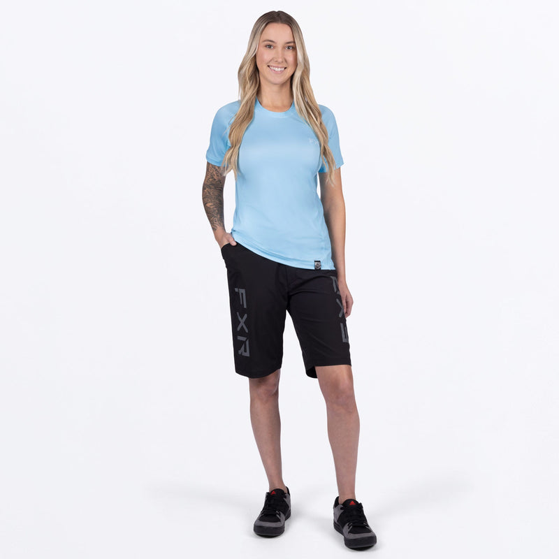 Chargez l'image dans la visionneuse de la galerie, AttackUPF_TShirt_W_Maui-Blue_252269-_5900_fullbody**hover**
