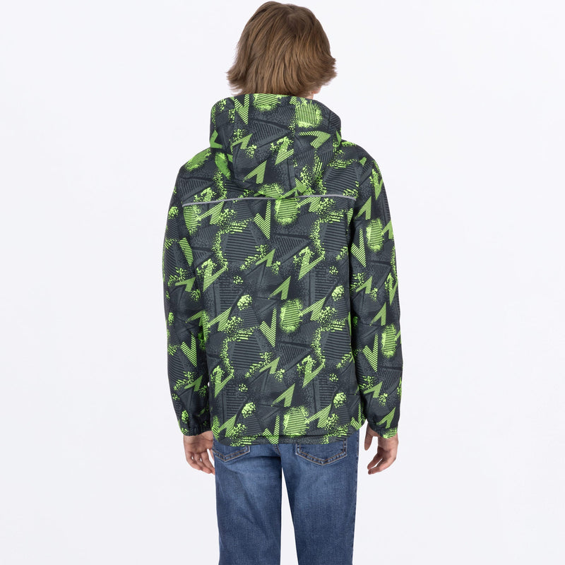 Chargez l'image dans la visionneuse de la galerie, YthRideReversible_Jacket_LimeHazzardGrey_SKU_242202-_7105_Extra
