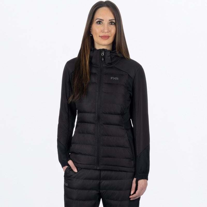 Chargez l'image dans la visionneuse de la galerie, WPhoenixQuilted_Jacket_Black_SKU_261232-_1000_Front
