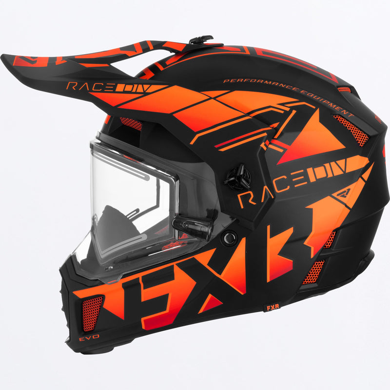 Chargez l'image dans la visionneuse de la galerie, ClutchXEvo_Helmet_Orange_230670-_3000_left**hover**
