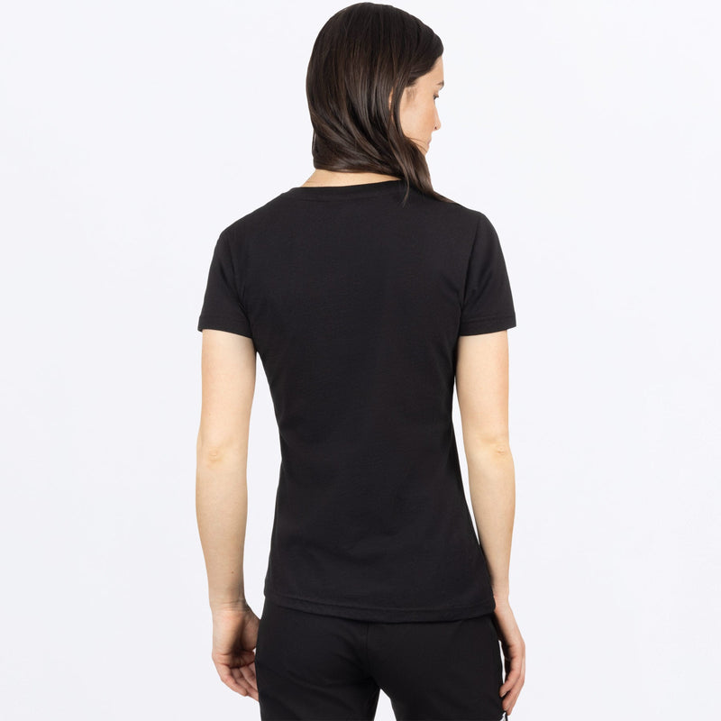 Chargez l'image dans la visionneuse de la galerie, Antler_PremiumTShirt_W_BlackLtSage_242230-_1710_Back
