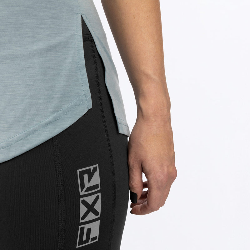 Chargez l'image dans la visionneuse de la galerie, Lotus_Active_Tshirt_W_LtSteel_232255-_0300_SideDetail
