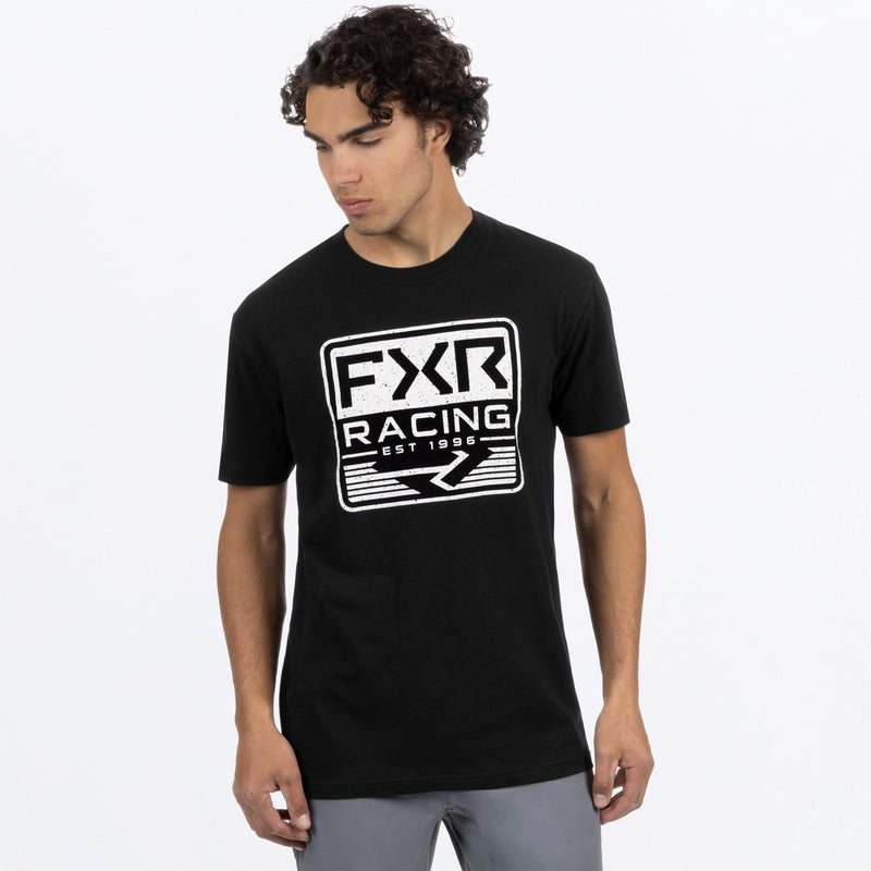 Chargez l'image dans la visionneuse de la galerie, Emblem_Prem_Shirt_M_BlackSplatter_251311_1095_front

