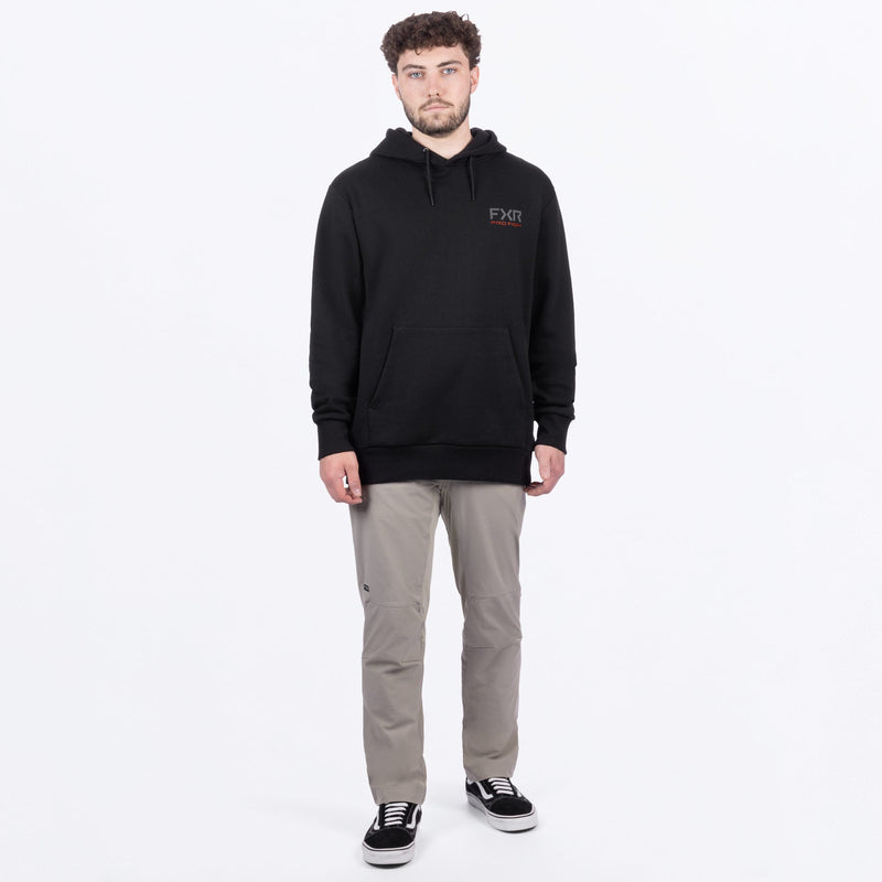 Chargez l'image dans la visionneuse de la galerie, MBassCottonPullover_Hoodie_BlackOxblood_SKU_261152-_1027_Extra1
