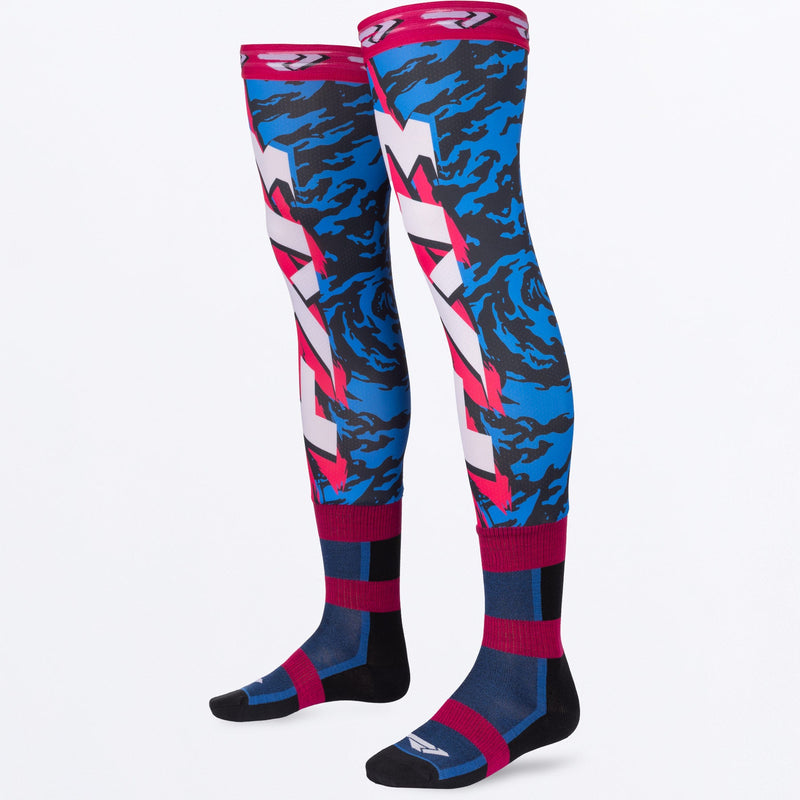 Chargez l'image dans la visionneuse de la galerie, Riding_Sock_BlueBlackRazz_SKU_273450-_4010_Front
