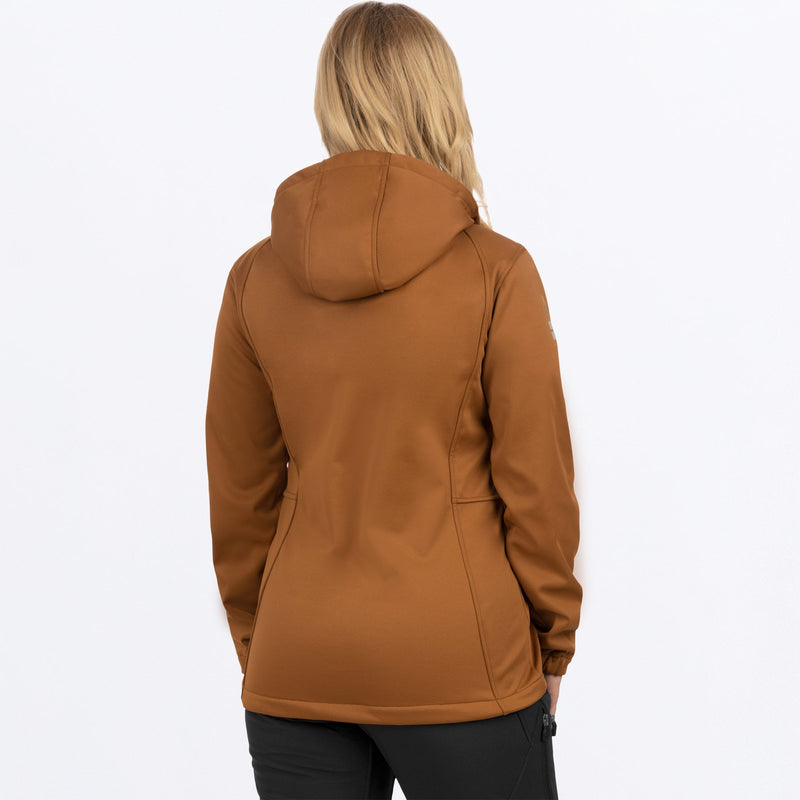 Chargez l'image dans la visionneuse de la galerie, Ridge_Softshell_Hoodie_W_CopperCanvas_232200-_1915_back
