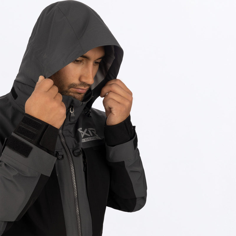 Chargez l'image dans la visionneuse de la galerie, MVaporProTri-Laminate_Jacket_CharBlack_SKU_232011_0810_Extra3
