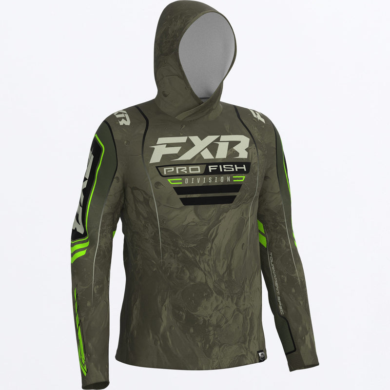 Chargez l'image dans la visionneuse de la galerie, MTournamentAirUPFPO_Hoodie_MossUndertowLime_SKU_262096-_7970_Front
