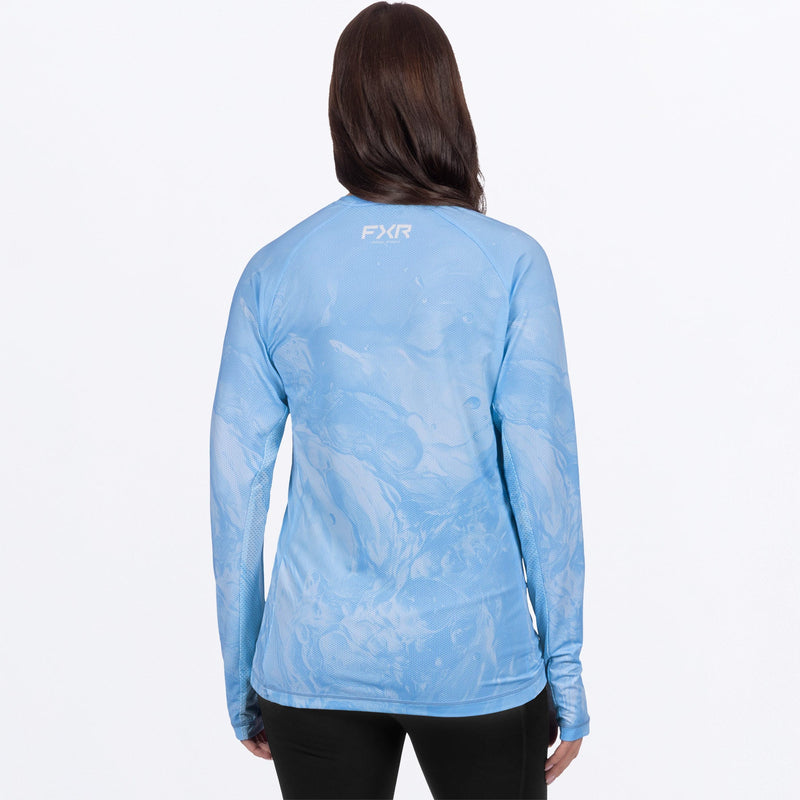 Chargez l'image dans la visionneuse de la galerie, WDerbyUndertowAirUPF_Longsleeve_MauiBlue_SKU_262258-_5900_Extra**hover**
