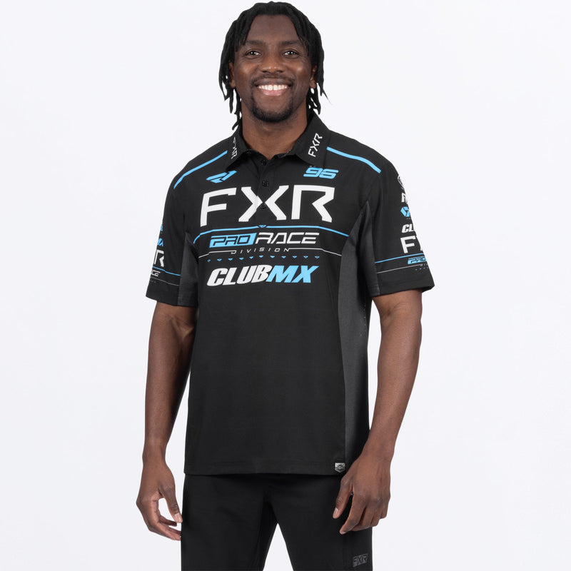 Chargez l'image dans la visionneuse de la galerie, MRaceDivPerformanceUPFPolo_Shirt_ClubMX_SKU_252010-_1700_Front
