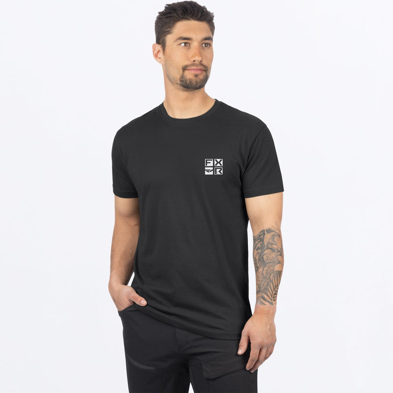 Chargez l'image dans la visionneuse de la galerie, MHDBrandablePremium_T-Shirt_Black_SKU_271311-_1000_Front
