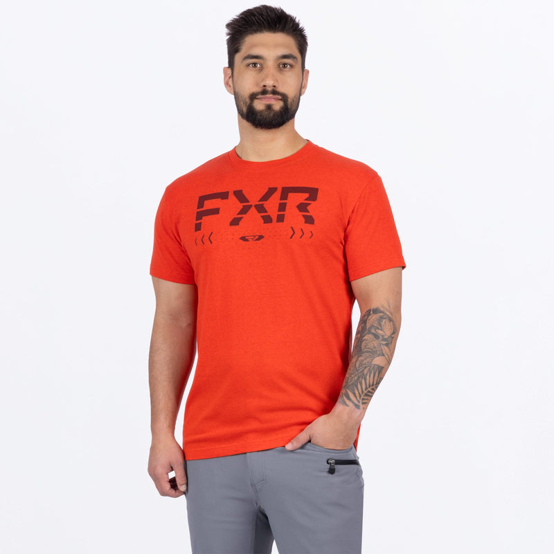 Chargez l'image dans la visionneuse de la galerie, Helium_Prem_Shirt_M_RedHeatherOxblood_251312_2127_Front
