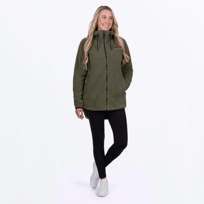 Chargez l'image dans la visionneuse de la galerie, WSapphire_SherpaHoodie_Moss_SKU_261201-_7900_Extra1
