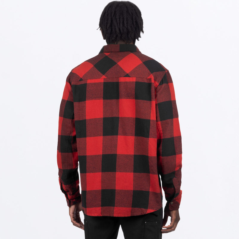 Chargez l'image dans la visionneuse de la galerie, MTimberFlannel_Shirt_RustBlack_SKU_231116-_3710_Extra
