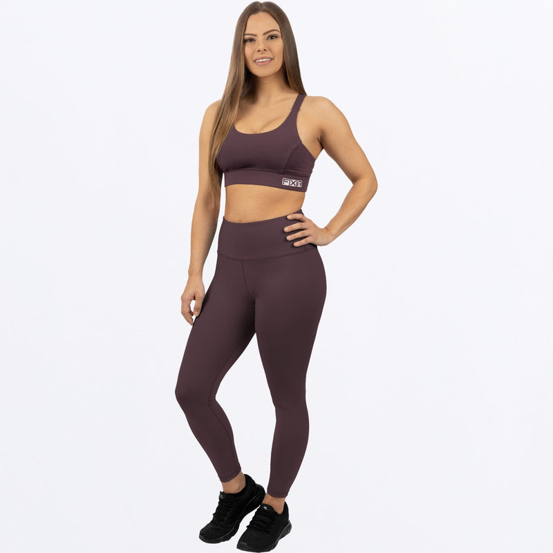 Chargez l'image dans la visionneuse de la galerie, Chakra_SportsBra_W_MutedGrapeDustyLilac_231438-_8487_frontFull
