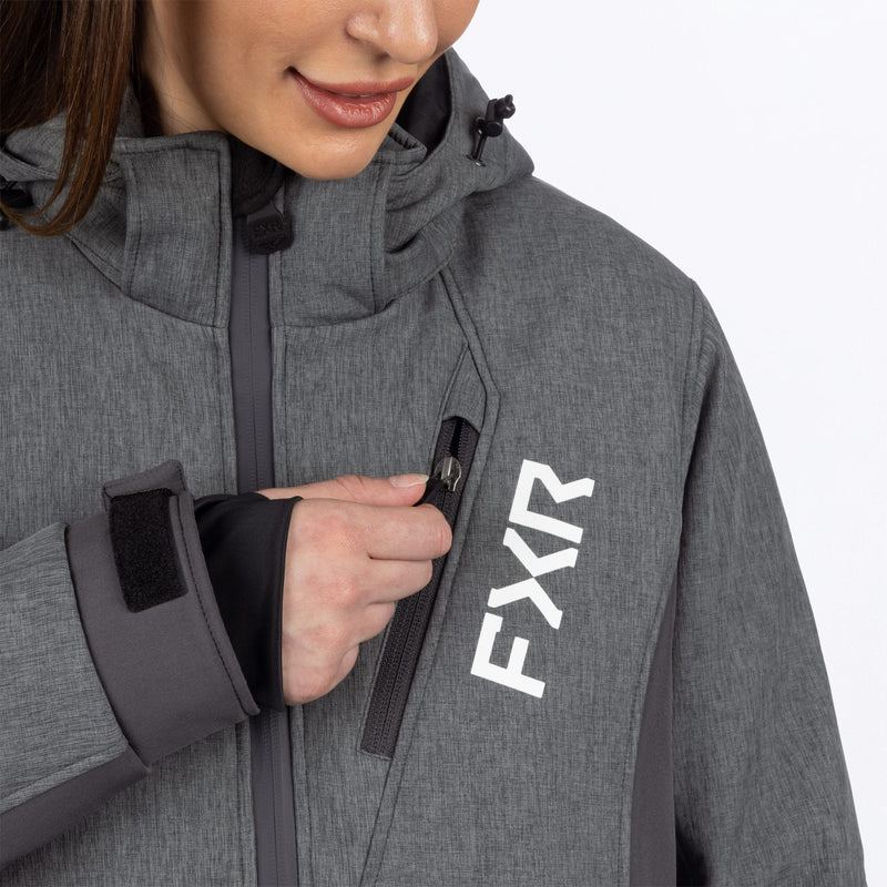 Chargez l'image dans la visionneuse de la galerie, VerticalPro_INS_Jacket_W_GreyHeatherAsphalt_241004-_0708_side
