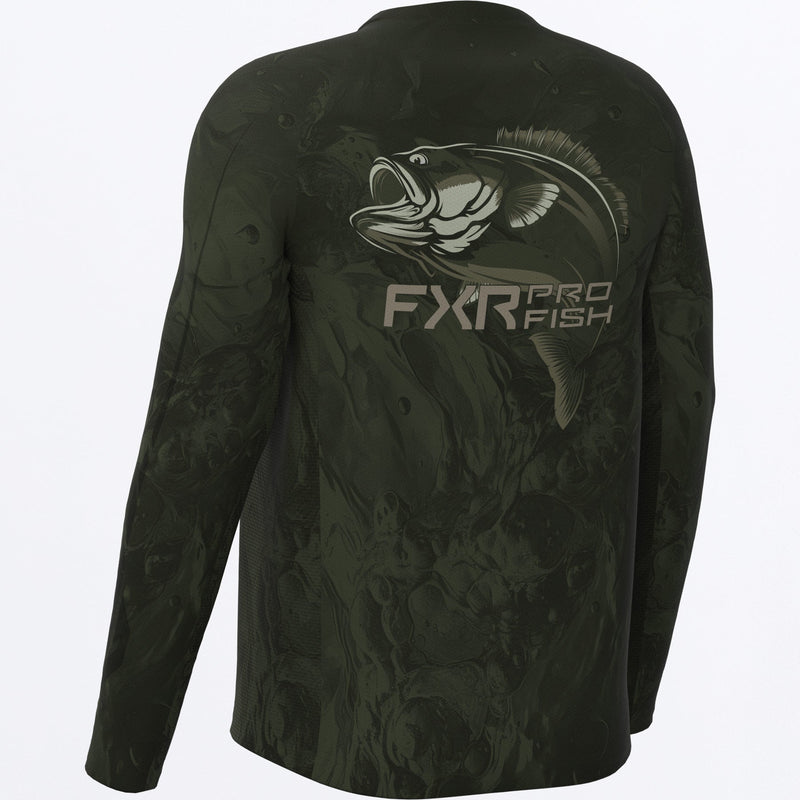 Chargez l'image dans la visionneuse de la galerie, MBigTrebleAirUPF_Longsleeve_ArmyUndertowBass_SKU_262083-_7600_Extra
