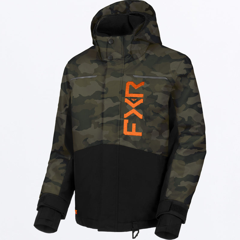 Chargez l'image dans la visionneuse de la galerie, YthKicker_Jacket_ArmyCamoOrange_SKU_260421-_7630_Front
