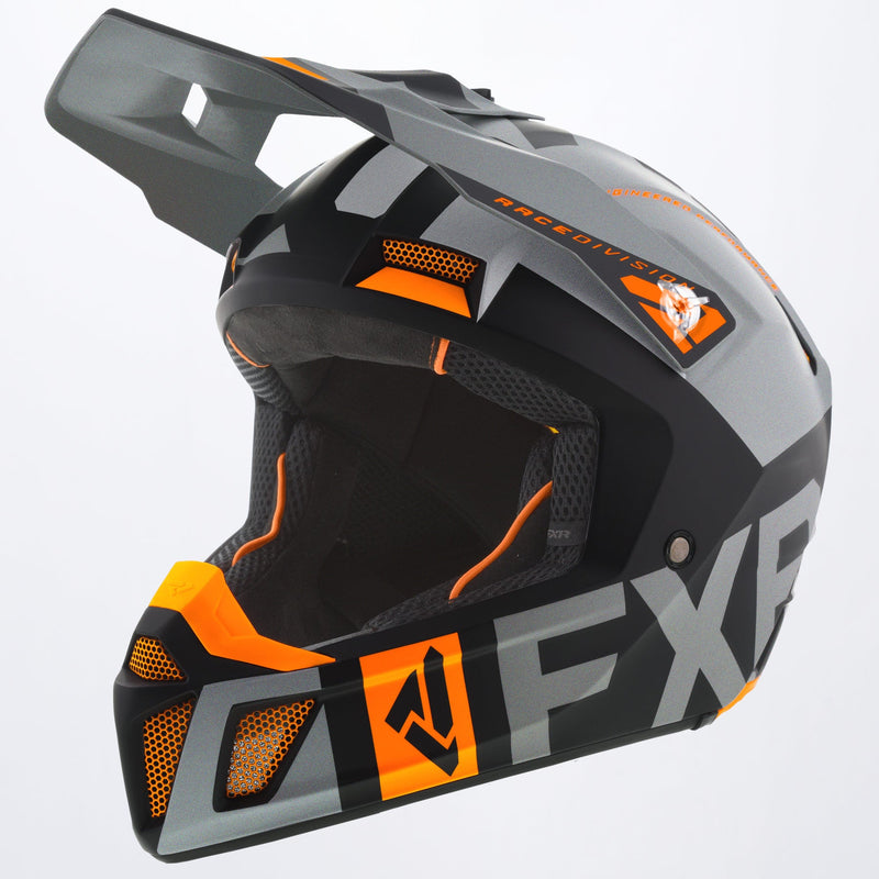 Chargez l'image dans la visionneuse de la galerie, ClutchEvo_Helmet_BlackLtGreyOrange_200609-1005
