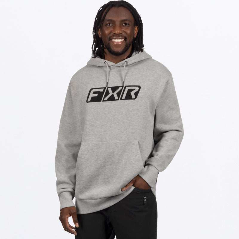 Chargez l'image dans la visionneuse de la galerie, MPitBoardCottonPO_Hoodie_GreyBlack_SKU_262020-_0510_Front
