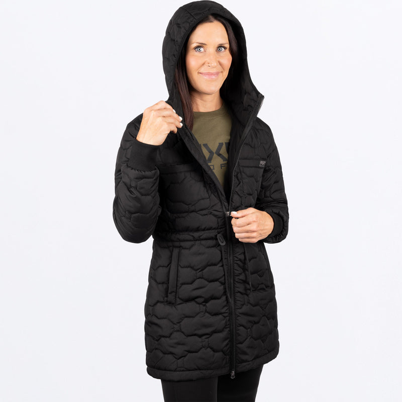 Chargez l'image dans la visionneuse de la galerie, WIsla_QuiltedJacket_Black_SKU_261001-_1000_Extra3
