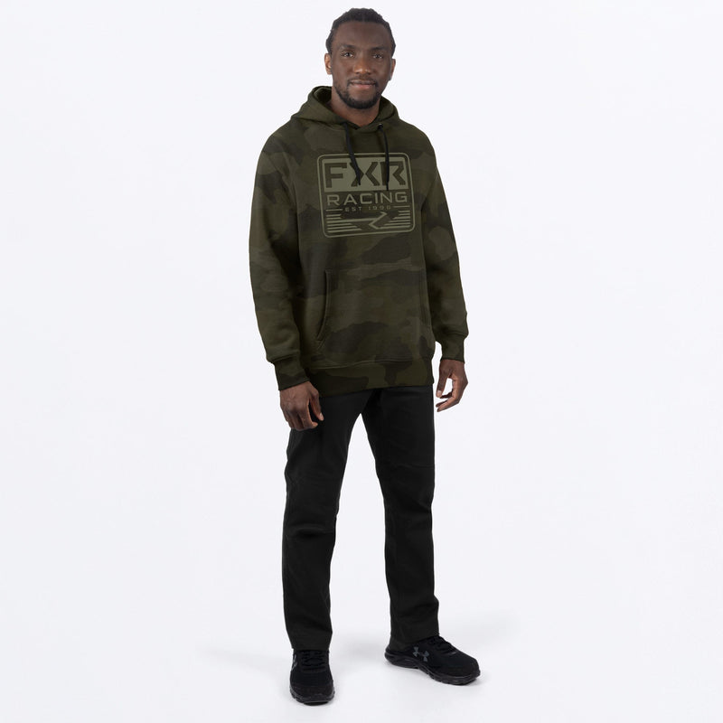 Chargez l'image dans la visionneuse de la galerie, EmblemCottonPO_Hoodie_M_ArmyCamo_251156-_7600_frontFULL
