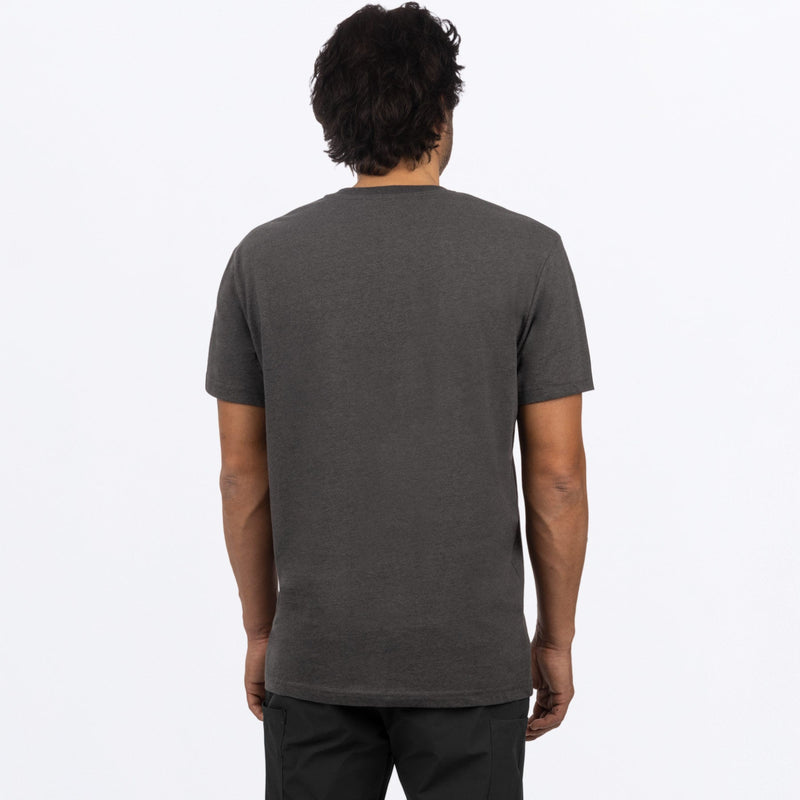 Chargez l'image dans la visionneuse de la galerie, Helium_Premium_T-Shirt_M_CharHeatherFlame_232065_0623_back
