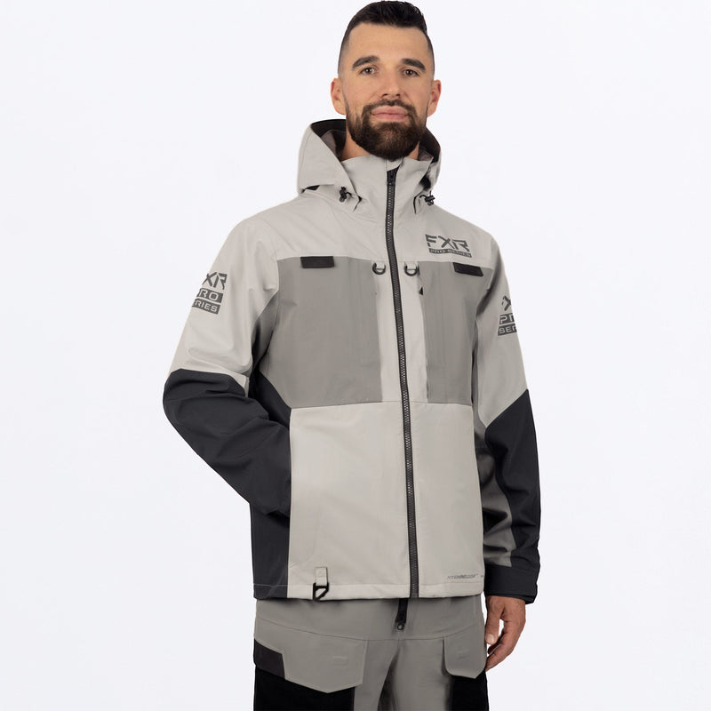 Chargez l'image dans la visionneuse de la galerie, MVaporProTri-Laminate_Jacket_GreyChar_SKU_232011-_0508_Front
