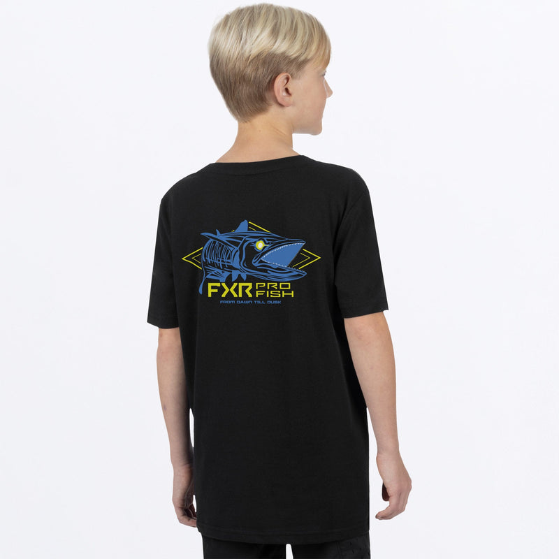 Chargez l'image dans la visionneuse de la galerie, Trophy_PremiumTShirt_Y_BlackBlue_242286-_1040_backFULL
