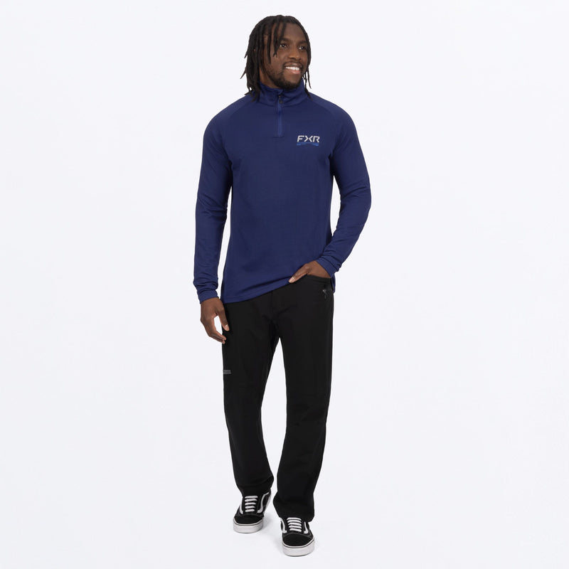 Chargez l'image dans la visionneuse de la galerie, MPilotUPF14Zip_Longsleeve_DeepCobaltCobalt_SKU_262044-_4540_Extra1

