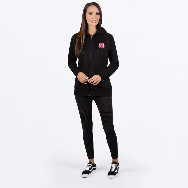 Chargez l'image dans la visionneuse de la galerie, Throttle_Hoodie_W_BlackEPink_242210-_1094_Fullbody
