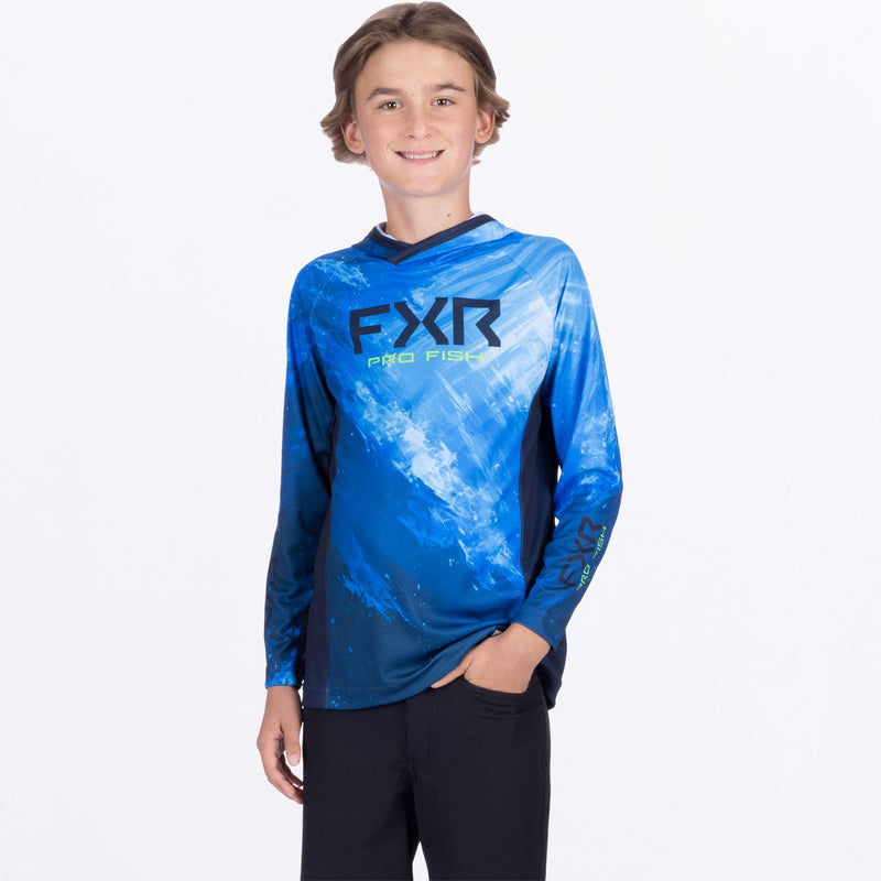 Chargez l'image dans la visionneuse de la galerie, DerbyUPF_PO_Hoodie_Y_Blue_252291-_4100_front
