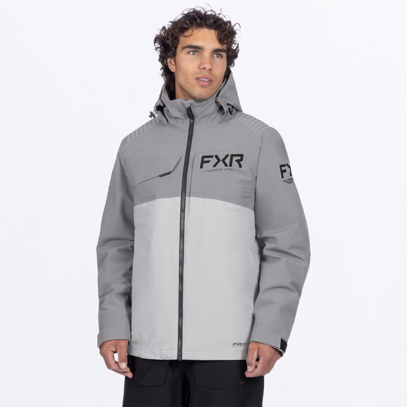 Chargez l'image dans la visionneuse de la galerie, MVaporProInsulated_Jacket_Grey_SKU_262042-_0500_Front
