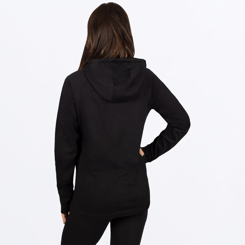 Chargez l'image dans la visionneuse de la galerie, TrainerLitePremium_POHoodie_W_BlackMintEPink_231433-_1097_back
